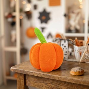 Decoratiune Halloween dovleac textil
