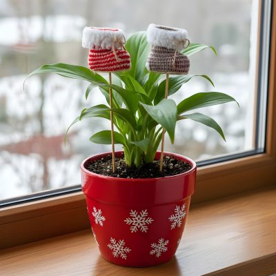 Decoratiune cizma cu bat