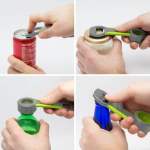 Deschizator sticle 4 in 1 capace /bere/ doze/ borcane multifunctional bucatarie