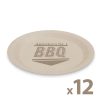 Farfurii carton BBQ 23 cm