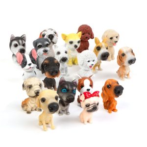 Figurina catel auto cap oscilant