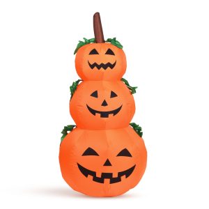 Figurina gonflabila Halloween dovleac 125 cm