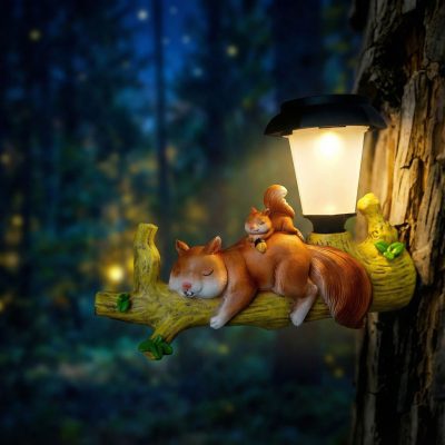 Figurina solara LED