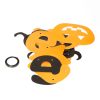 banner Happy Halloween cu dovleac/liliac/stea