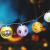 Ghirlanda luminoasa Halloween dovleci 1.5 m