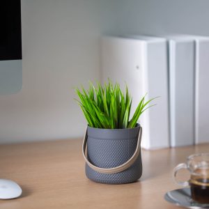 Ghiveci decorativ cos plastic 18 cm