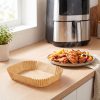 Hartie de copt air fryer dreptunghiulara 14x22 cm Hartie de copt air fryer dreptunghiulara 14x22 cm