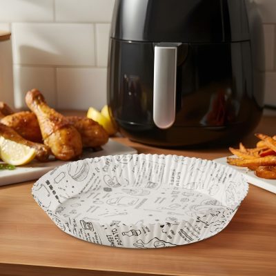Hartie de copt air fryer rotunda 23 cm