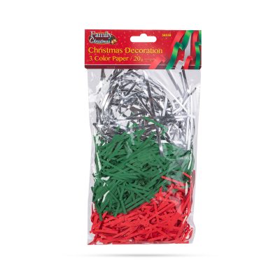 Hartie decorativa Craciun fasii colorate 20 g