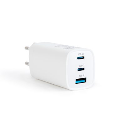 Incarcator retea USB C PD 65W GaN 2x Type C USB A fast charge QuickCharge 3.0