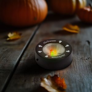 Lampa LED Halloween 3 LED portocaliu