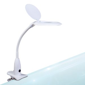 Lampa de birou LED cu lupa 5x