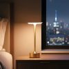 Lampa de masa - metal auriu - caldura reglabila de culoare