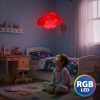 Lampa nor LED RGB cu telecomanda