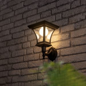 Lampa solara LED de perete