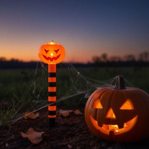 Lampa solara LED dovleac Halloween