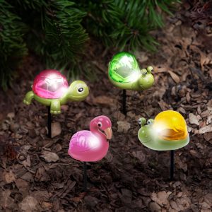 Lampa solara LED figurine gradina
