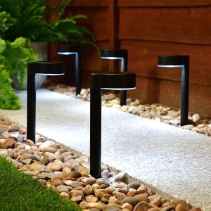 Lampa solara LED gradina cu tarus