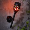 Lampa solara LED suspendata Ø14.5x13.5 cm alb cald pentru gradina