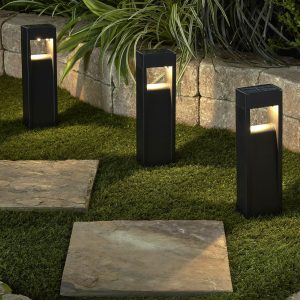 Lampa solara gradina 2 LED alb cald cu tarus