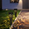 Lampa solara gradina LED alb cald