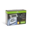4 LED alb rece