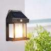 Lampa solara perete cu senzor miscare LED alb cald Lampa solara perete cu senzor miscare LED alb cald