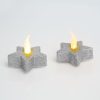Lumanare LED tip pastila cu baterie CR2032 efect flacara decorativa