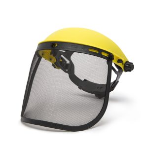 Masca de Protectie Faciala cu Plasa Metalica si Banda Reglabila pentru Cap