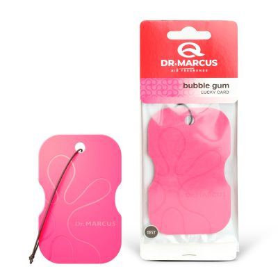 Odorizant auto Dr. Marcus LUCKY CARD BUBBLE GUM