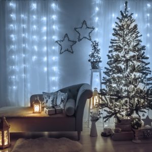 Perdea luminoasa LED
