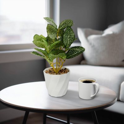 Planta artificiala Fittonia decorativa 20 cm Planta artificiala Fittonia decorativa 20 cm