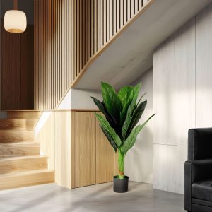 Planta artificiala colocasie 100 cm