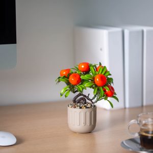Planta artificiala decorativa cu fructe 18 cm