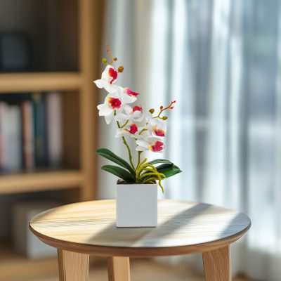 Planta artificiala orhidee 37 cm Planta artificiala orhidee 37 cm
