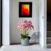 Planta artificiala orhidee violet 83 cm Planta artificiala orhidee violet 83 cm