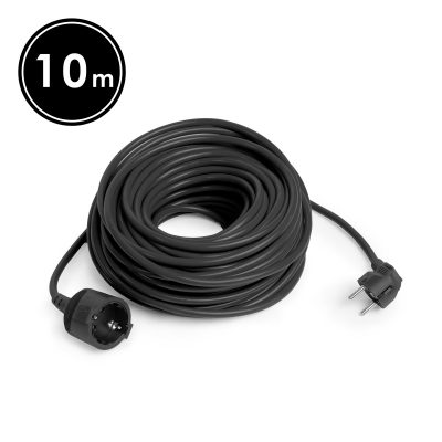 Prelungitor electric 10m negru Prelungitor electric 10m negru