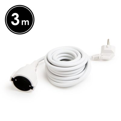Prelungitor electric 3m alb