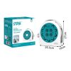 rola cablu cu 4 prize 230V si protectie suprasarcina