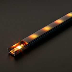 Profil aluminiu LED 2 m negru