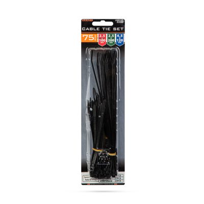 Set Coliere Plastic pentru Cabluri Nylon Auto-Blocante