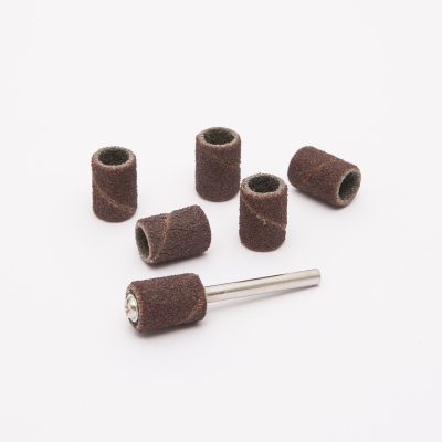 Set Slefuire Cilindrica 6 Capete Abrazive cu Ax 3.1 mm pentru Mini Polizor sau Freza