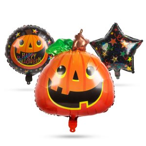 Set baloane Halloween dovleac folie
