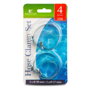 Set coliere furtun inox 4 buc