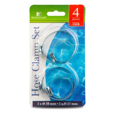 Set coliere furtun inox 4 buc