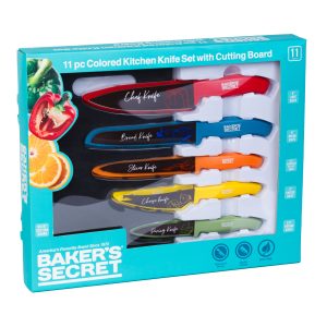 Set cutite bucatarie Baker Secret 11 piese