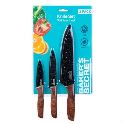 Set cutite bucatarie Baker Secret 3 piese