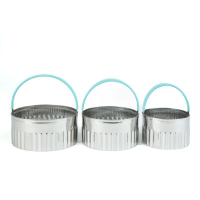 Set forme biscuiti Baker's Secret inox 3 piese