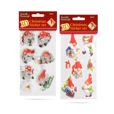 Set stickere Craciun 3D