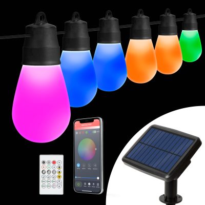 Sir luminos solar inteligent RGBIC 30 LED Sir luminos solar inteligent RGBIC 30 LED